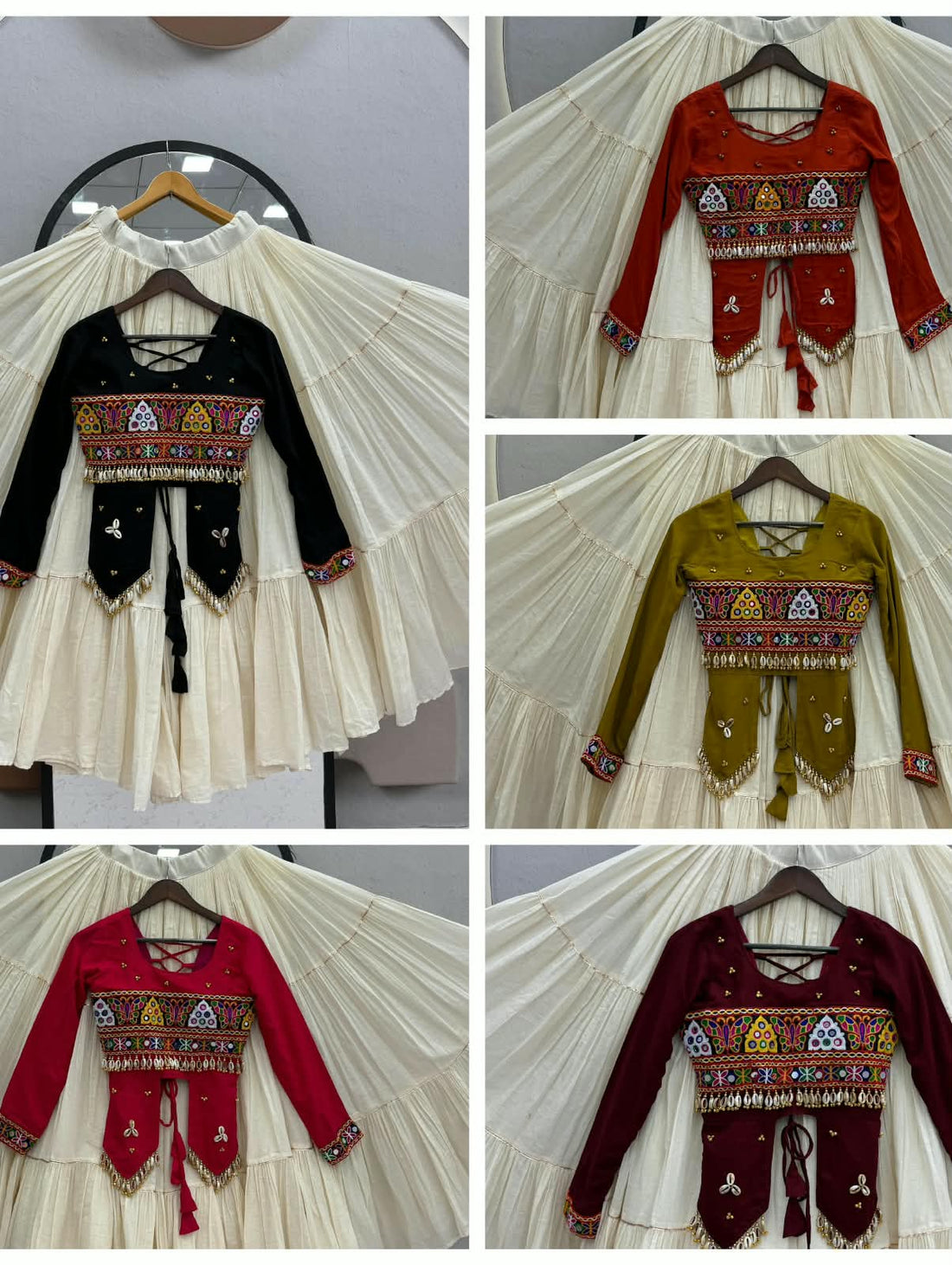 Noir Rangoli Choli
