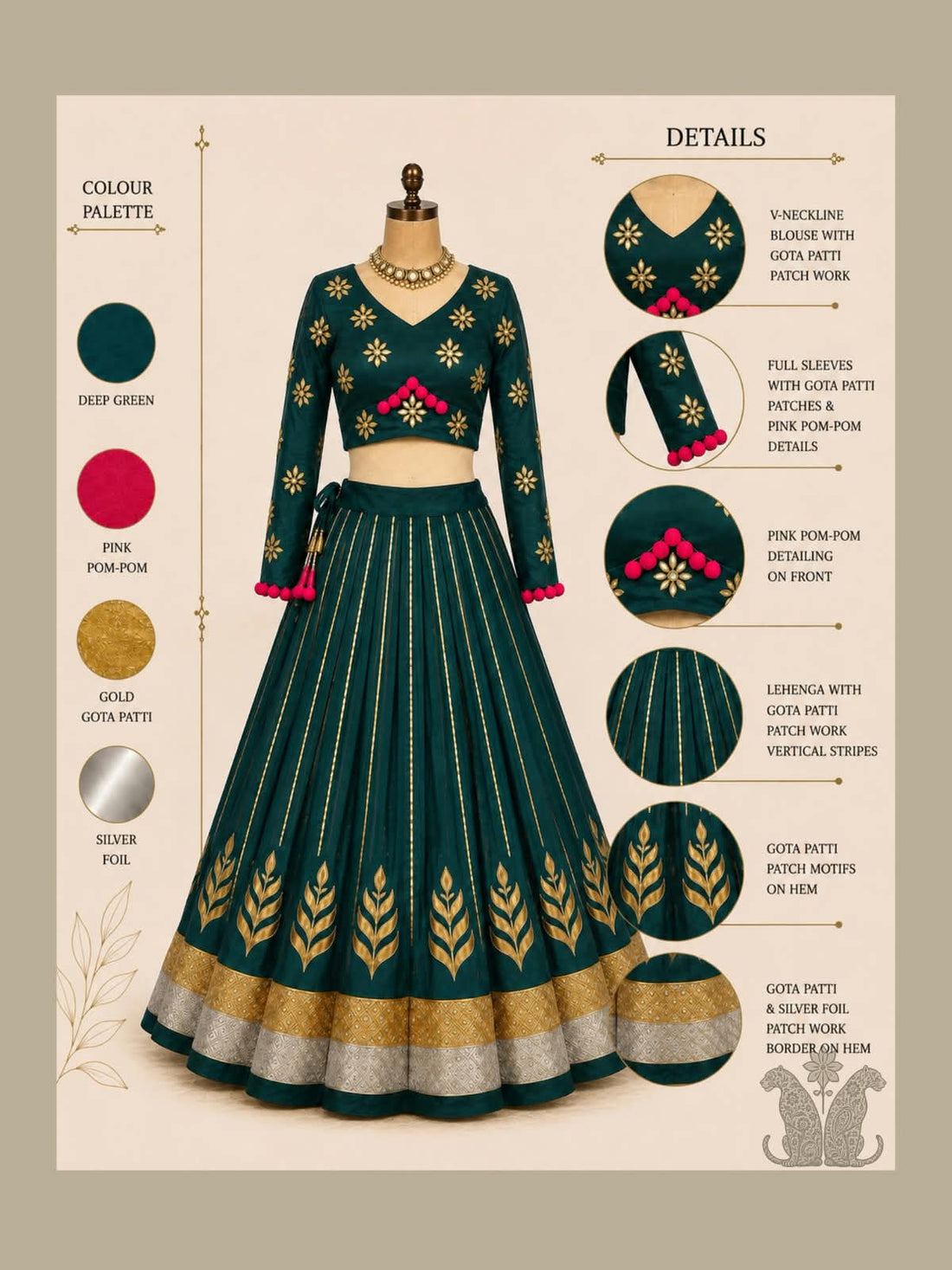 Morni Festive Flare Choli