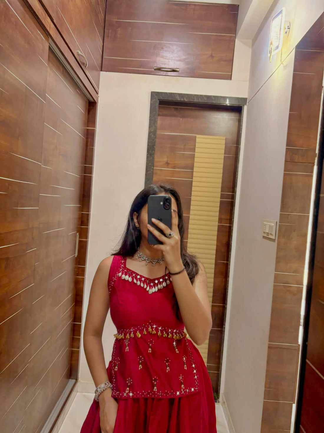 Gulnaar Zari Flare Choli
