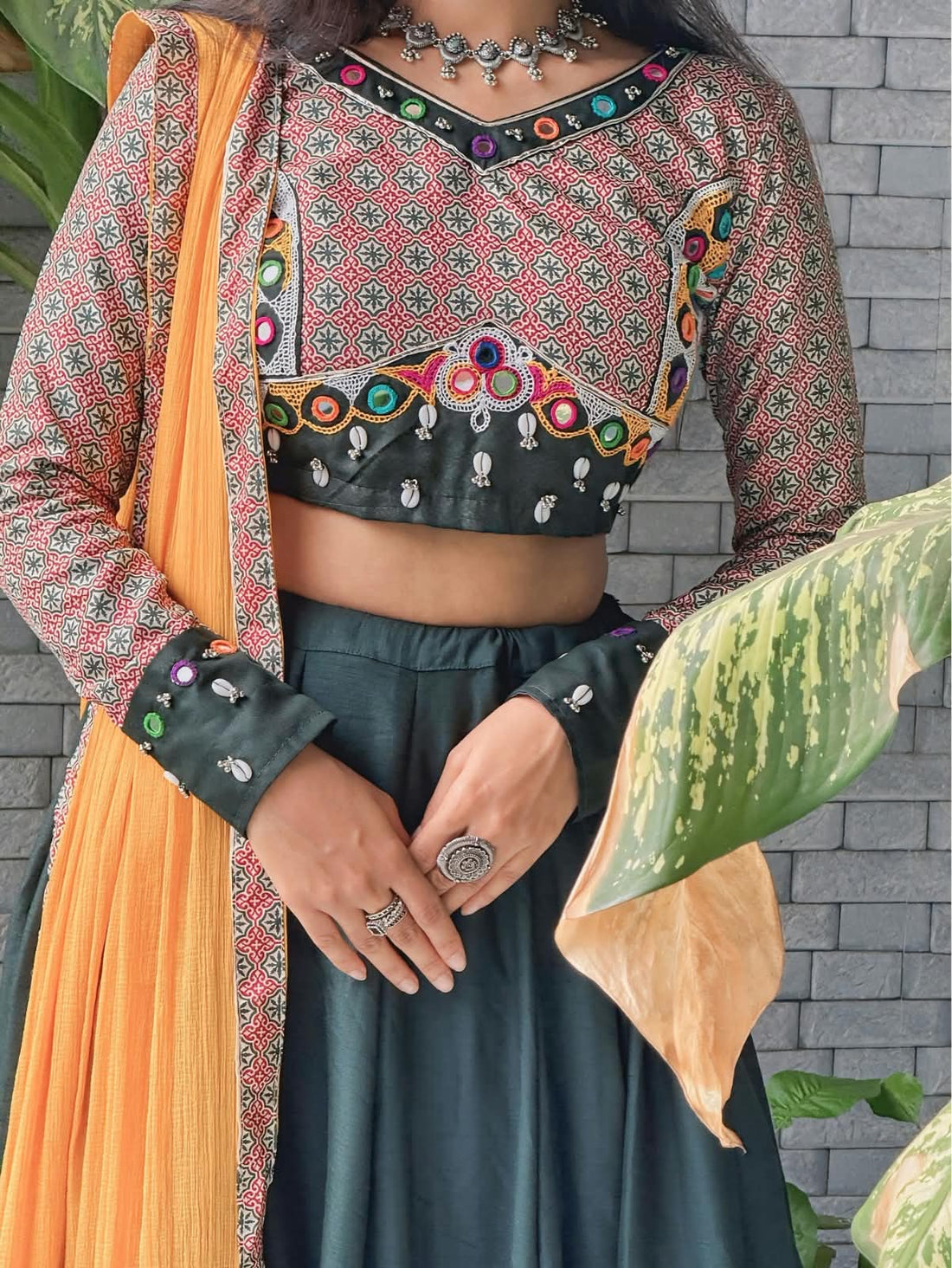 Megh Shyam Fusion Choli