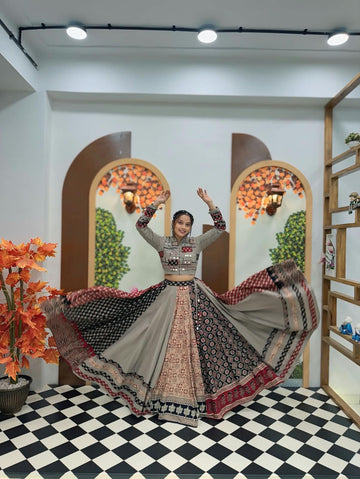 Rangrez Heritage Fusion Lehenga