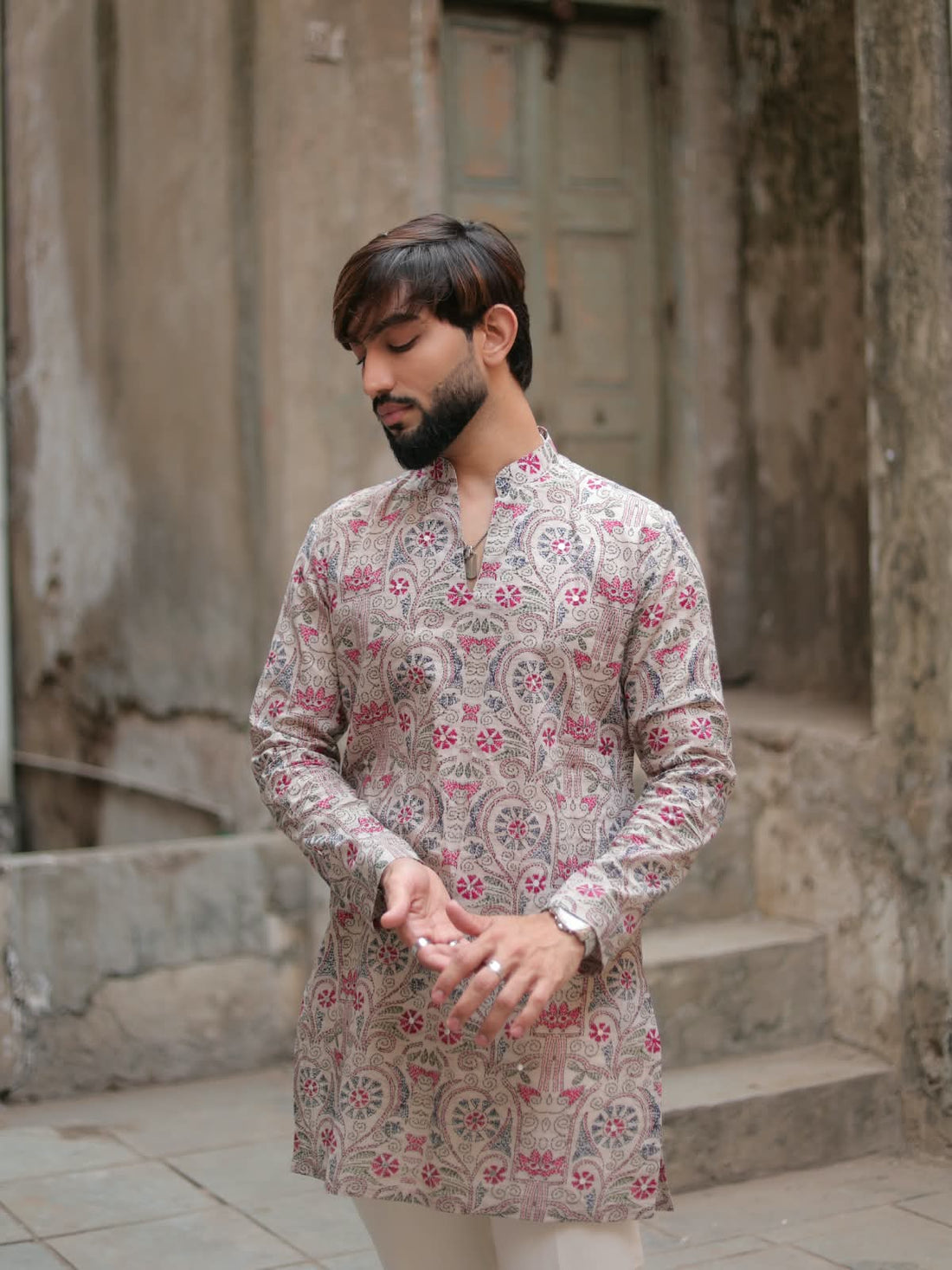 Blush Paisley Kurta Set