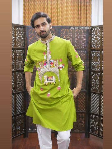 Ivory Elegance Kurta Set